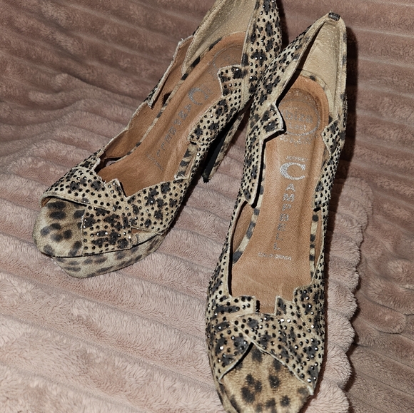 Jeffery Campbell Leopard Pumps - Picture 3 of 4